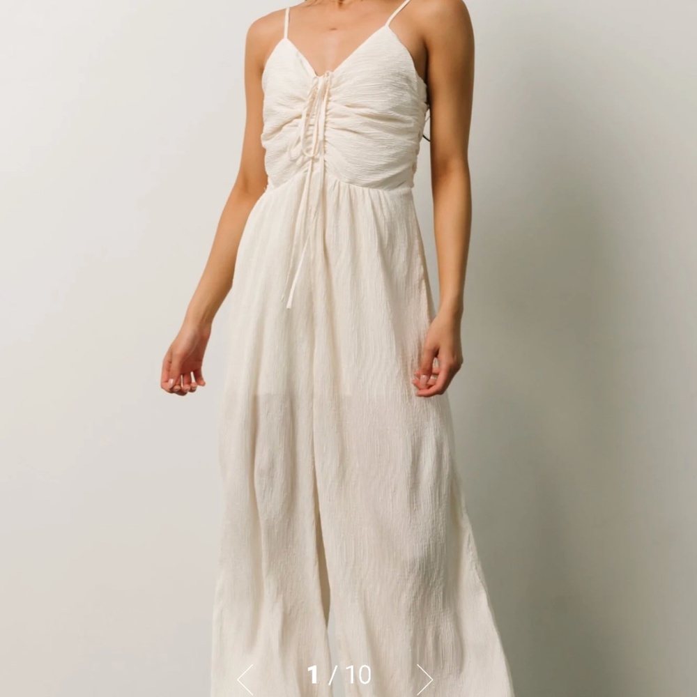 Baltic Born Cream Vada Jumpsuit